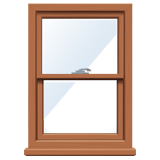 Window separating inside and outside